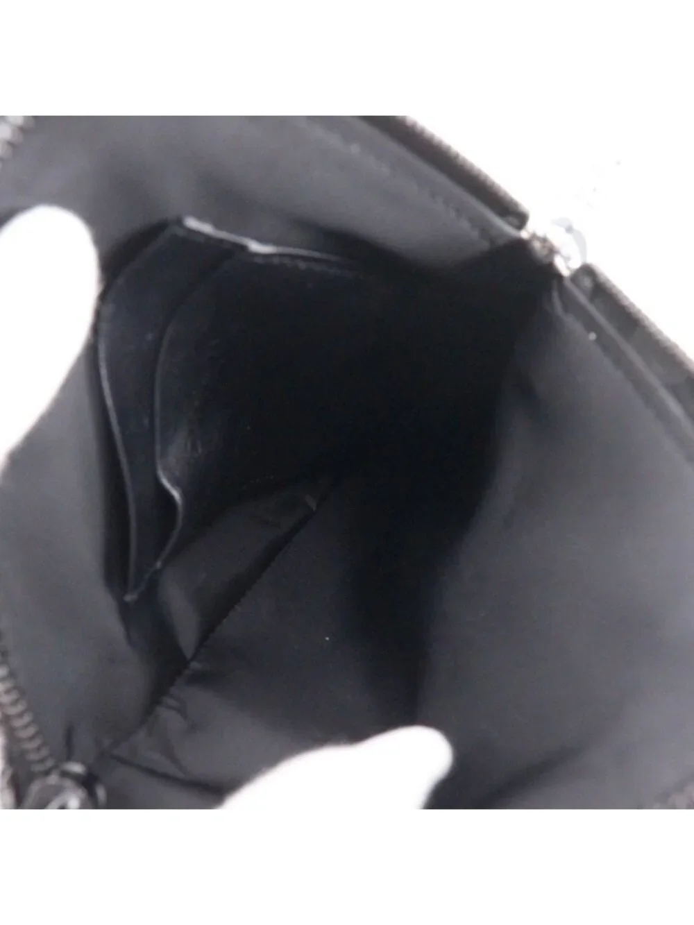 Dior Travel Multifunction Toile de Jouy Pouch Nylon Black White
